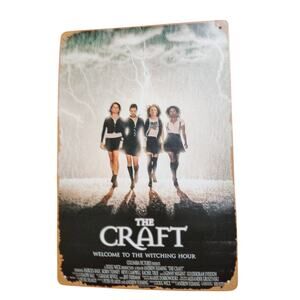 The Craft Movie Retro Tin Sign – 8x12 – 1996 Witching Hour Film Poster w/Credits